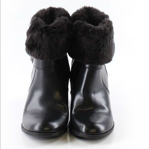 croft & barrow Shoes - Croft & Barrow black fur lined ankle boots 8M croft & barrow Shoes - Croft & Barrow black fur lined ankle boots 8M